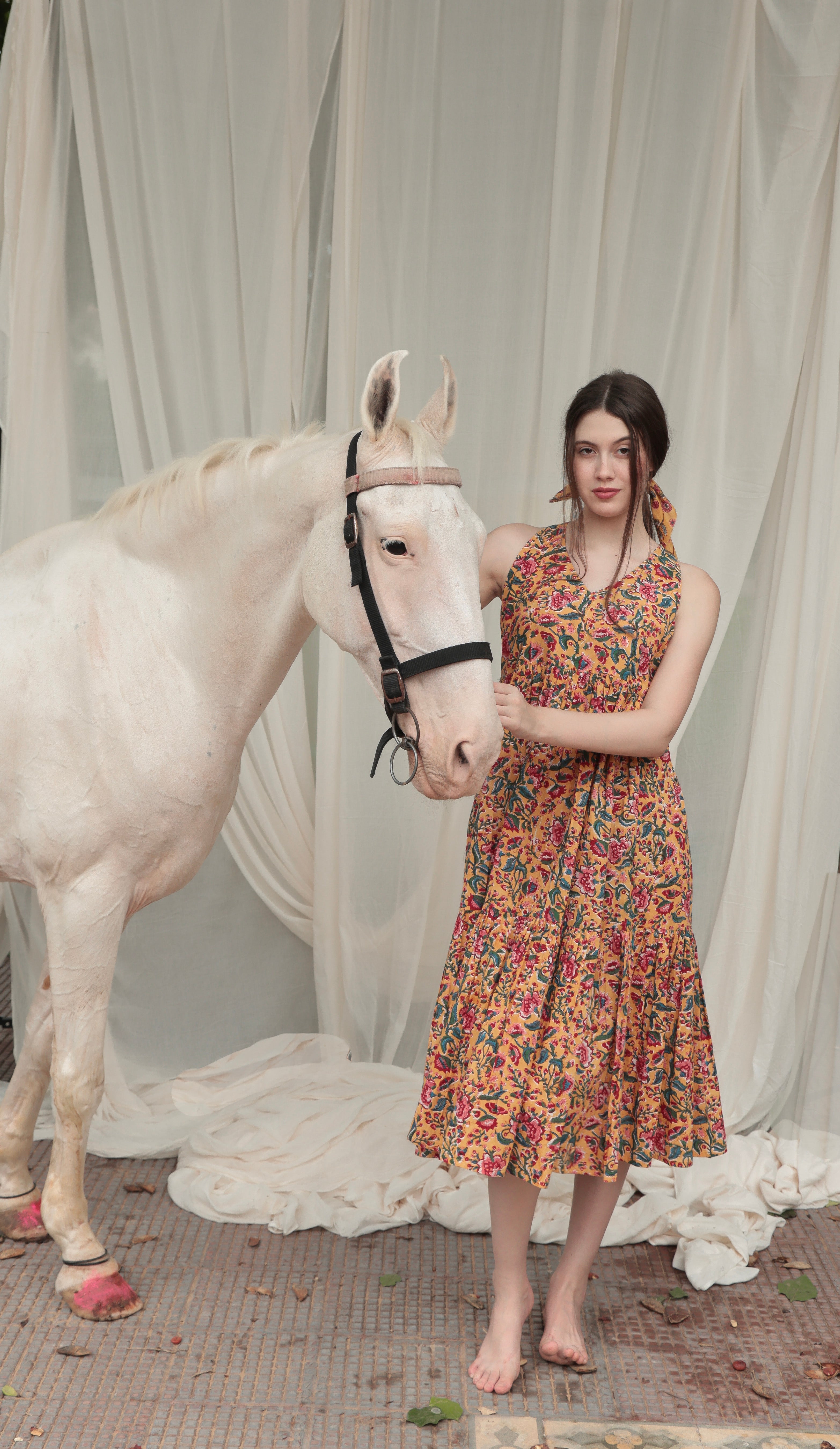 Shuddhi yellow Dress