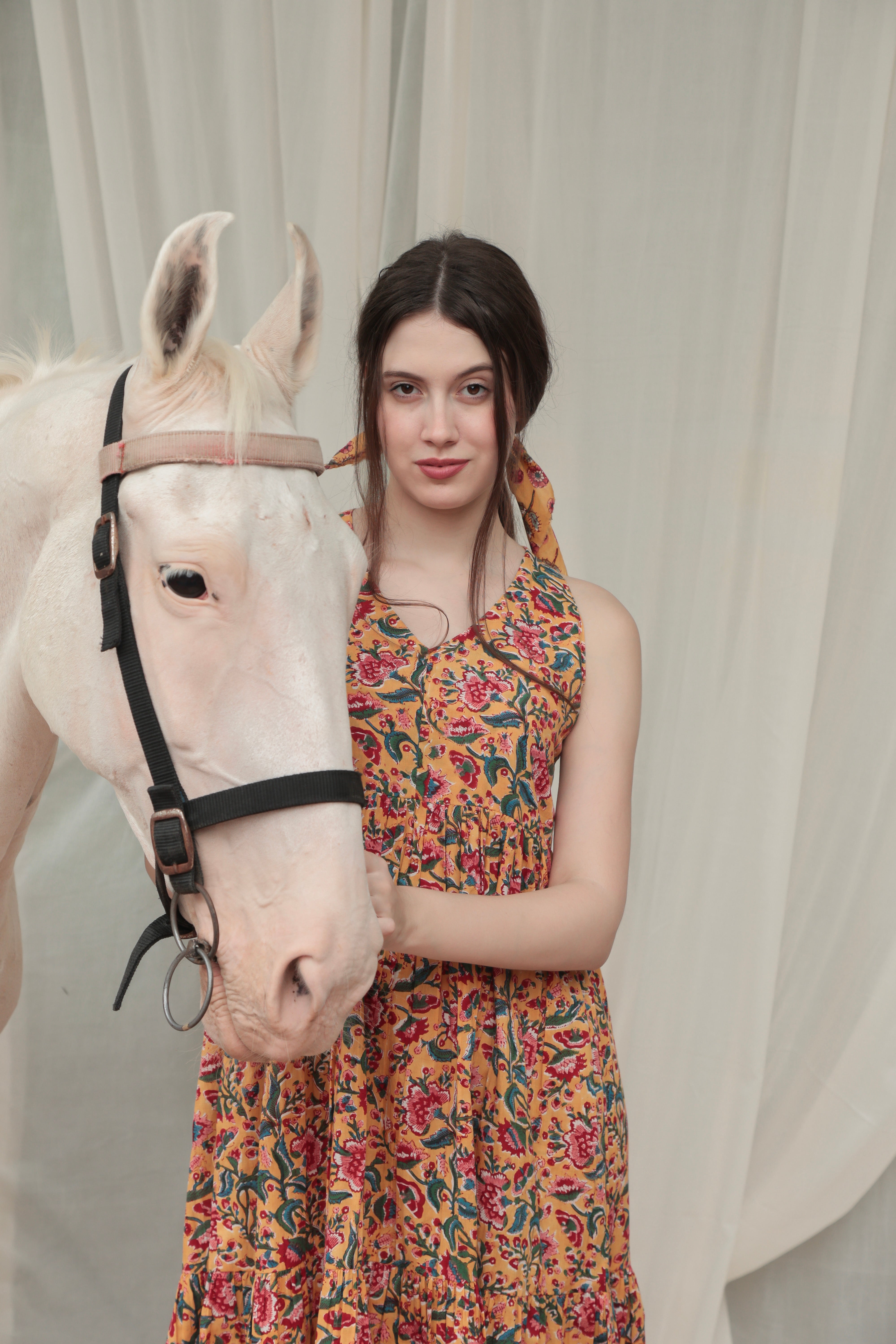 Shuddhi yellow Dress
