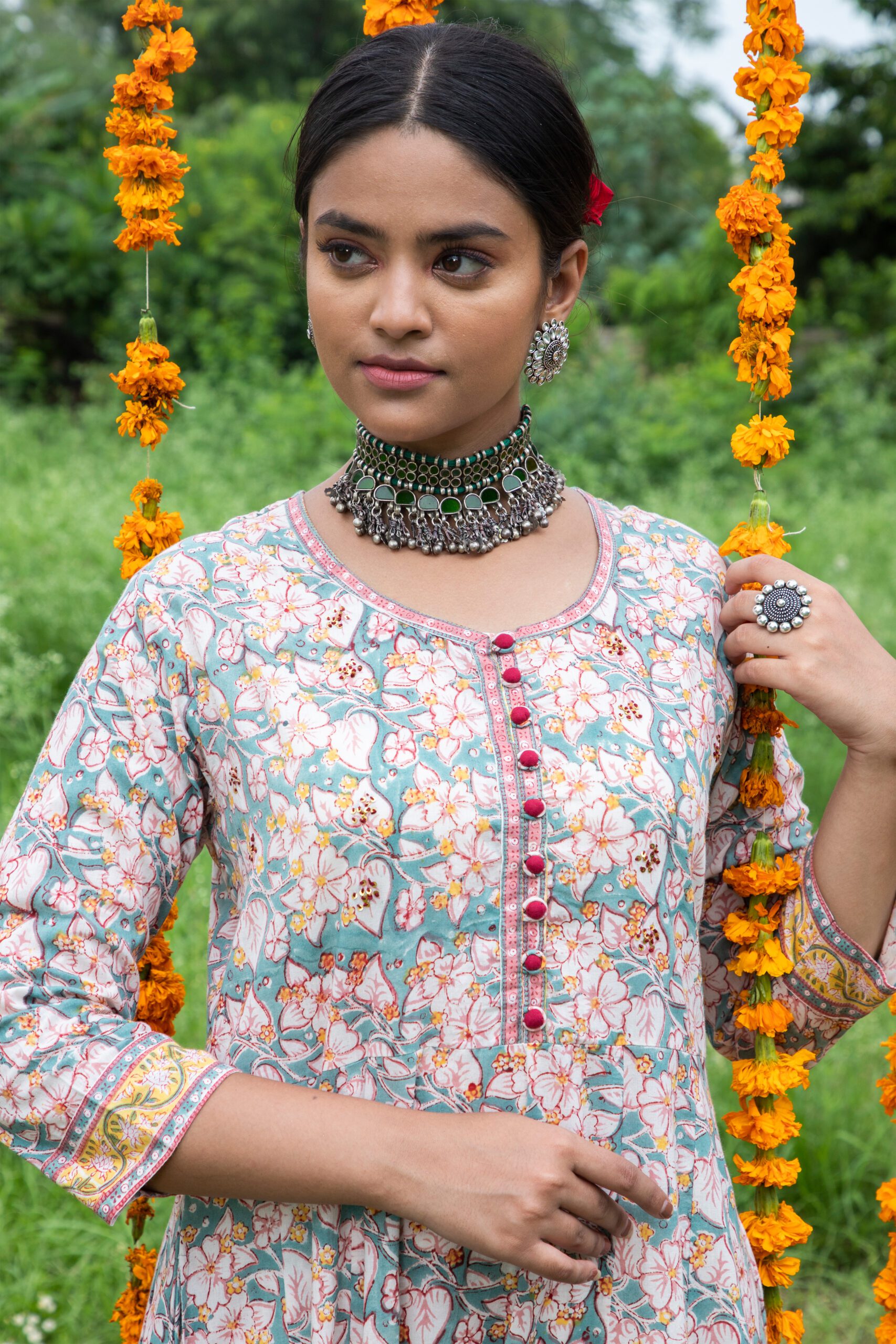 Shuddhi Green And Yellow Full Set