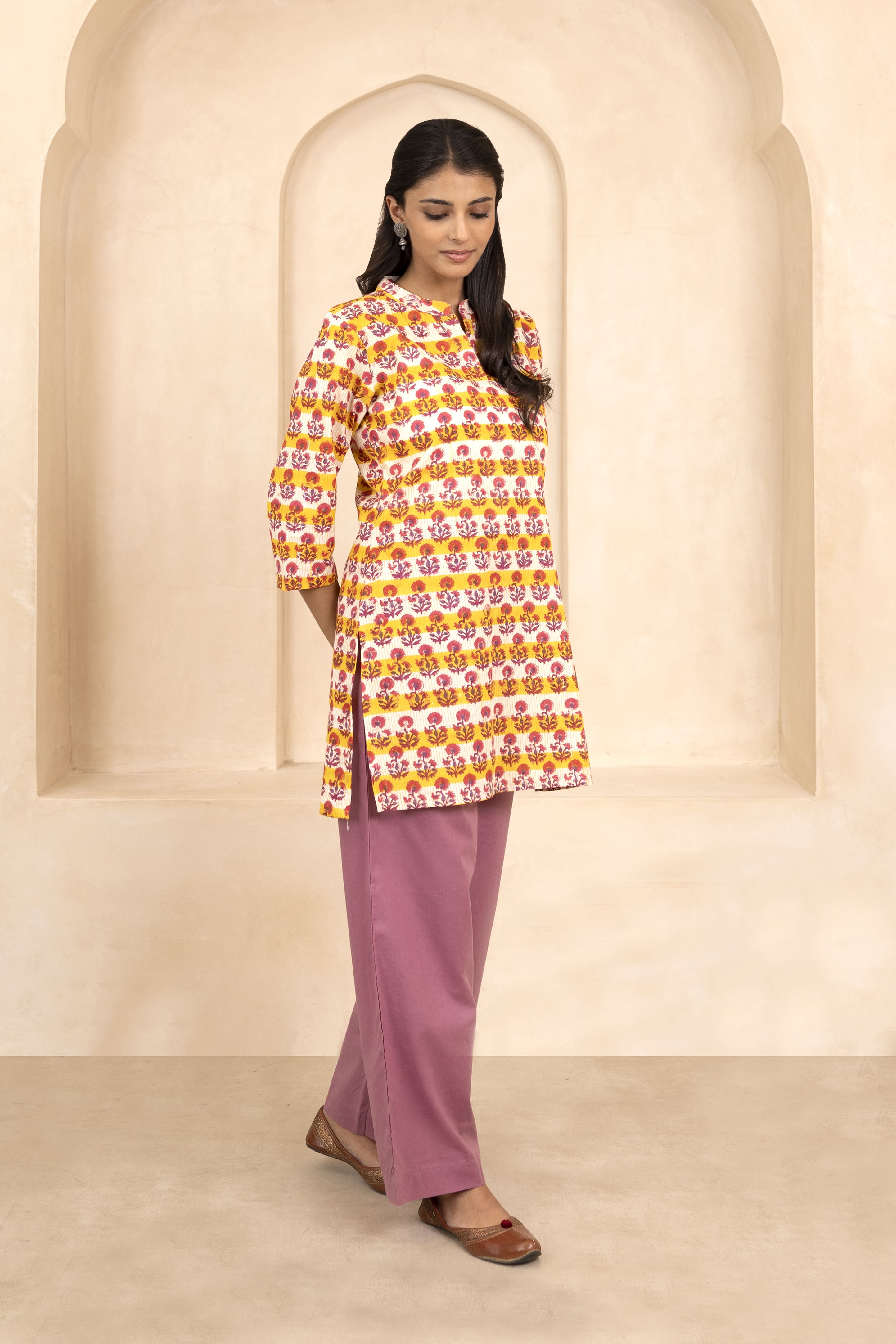 Onion Pink Palazzo Pant