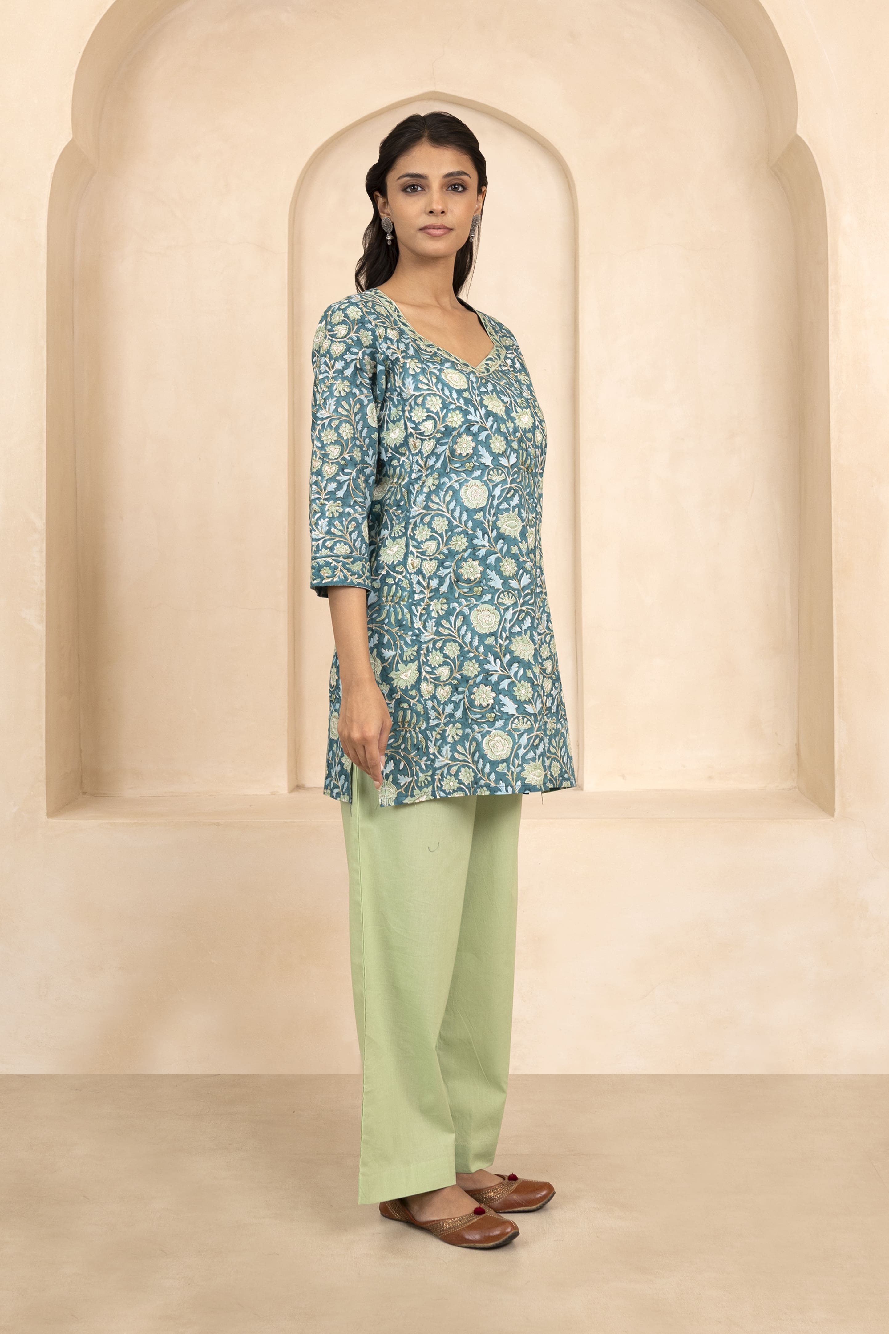 Ice Mint Palazzo Pant