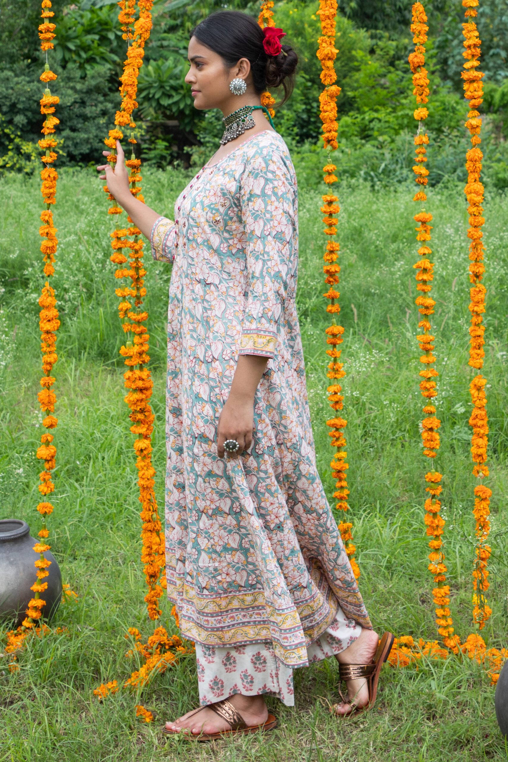 Shuddhi Green And Yellow Full Set