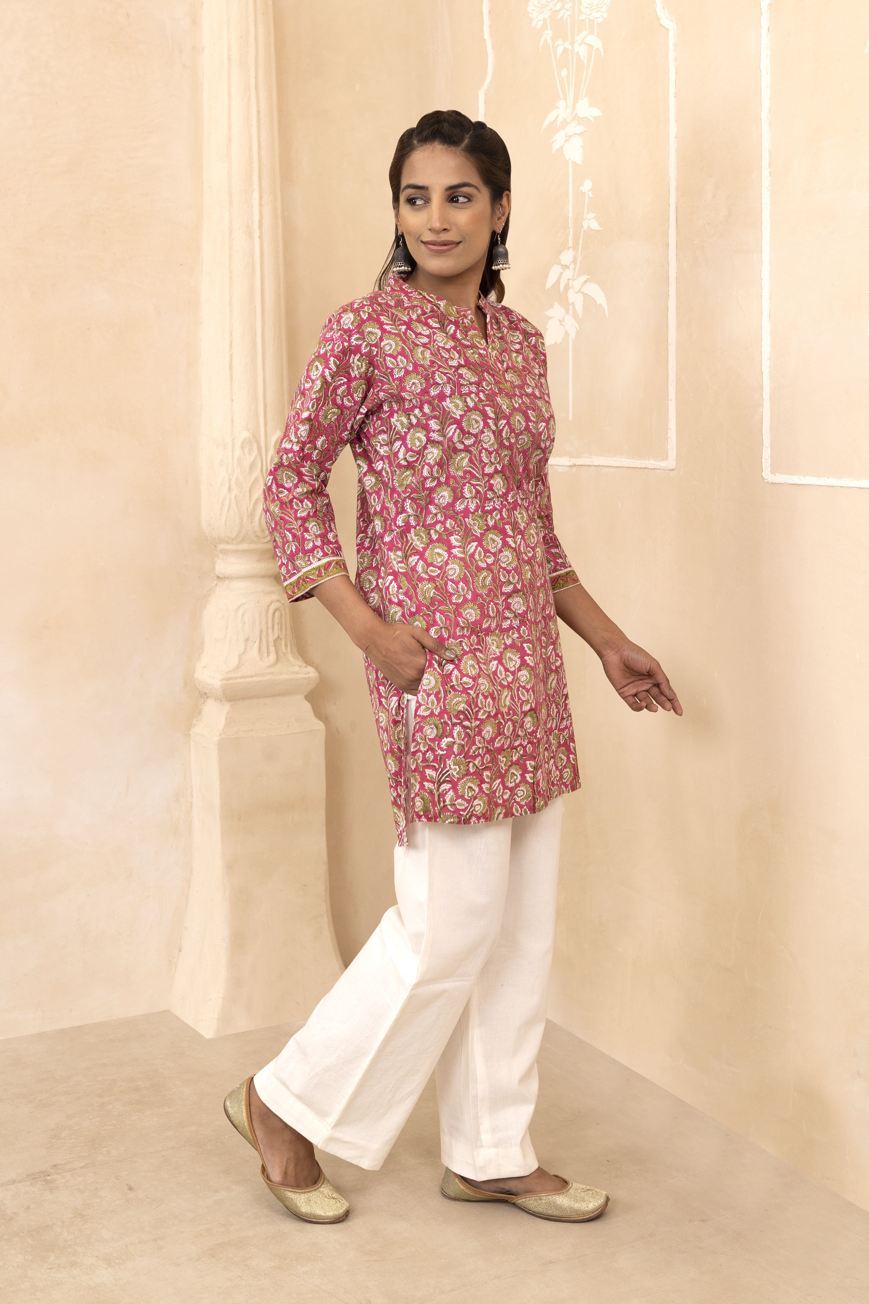 White Palazzo Pant