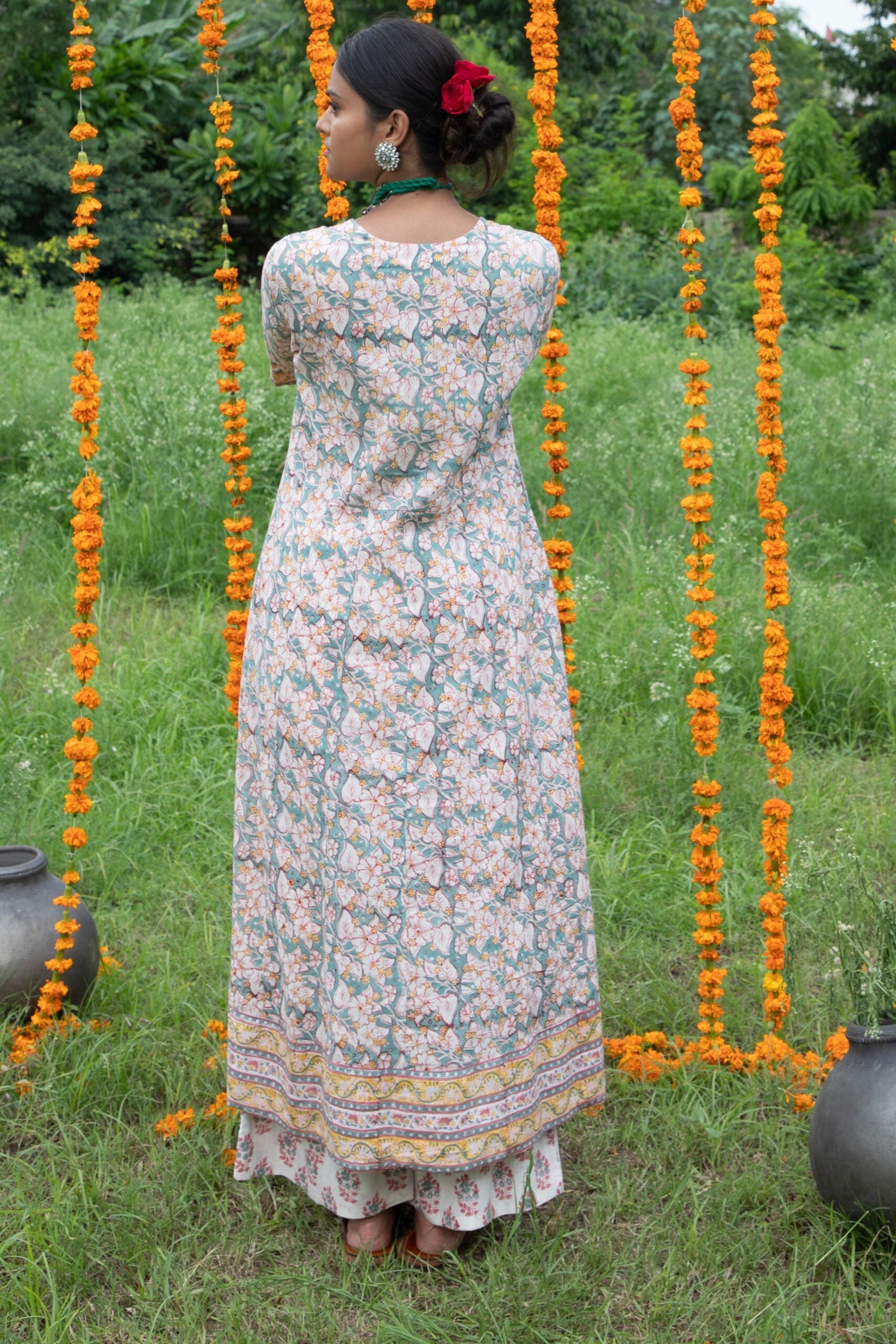 Shuddhi Green And Yellow Full Set