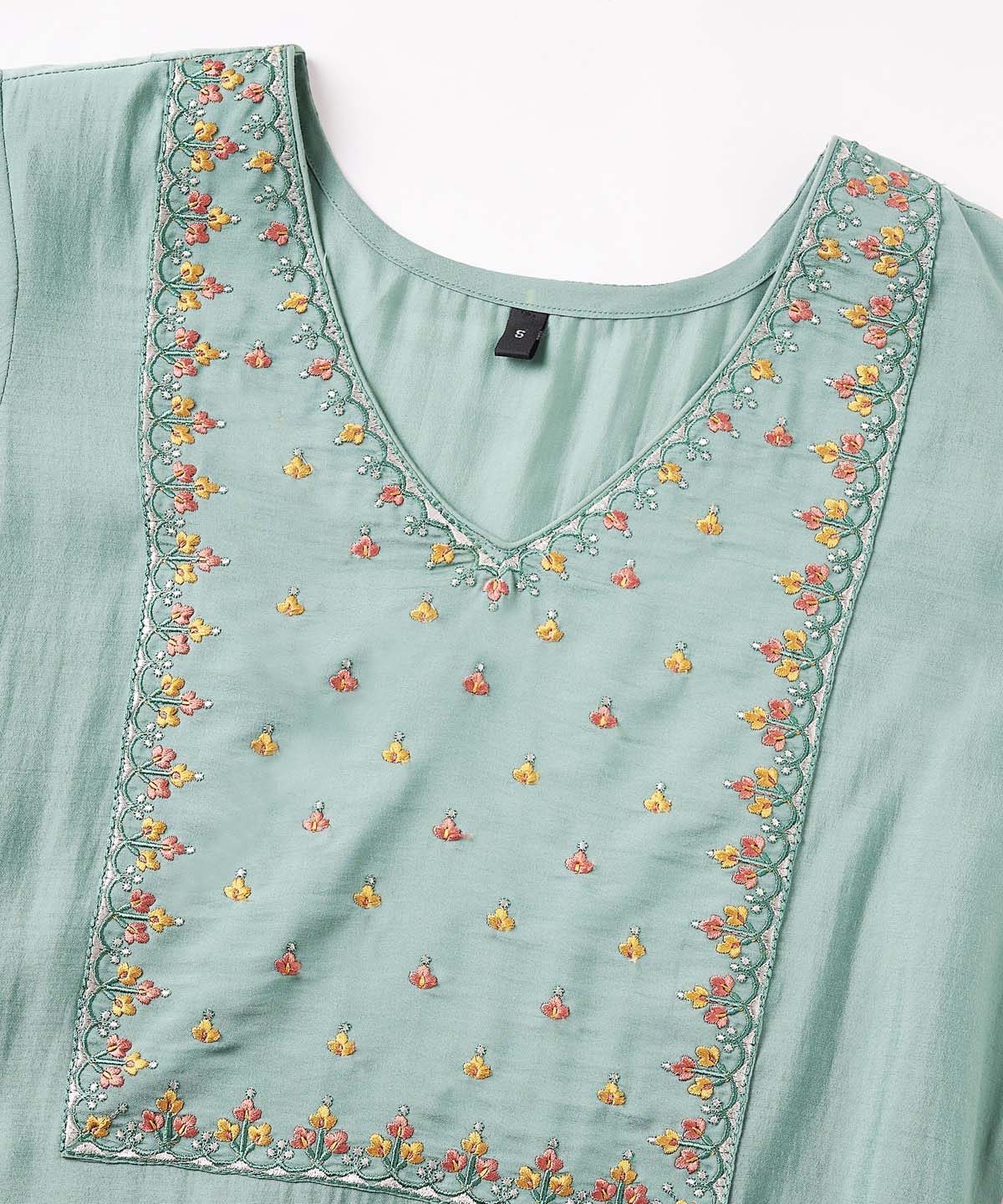 Label khoj Silk blend?Kurta with Trousers & With Dupatta