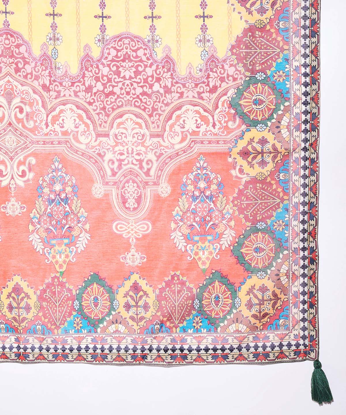Label Khoj Women Silk Blend and embroidery Kurta with Trousers & Dupatta