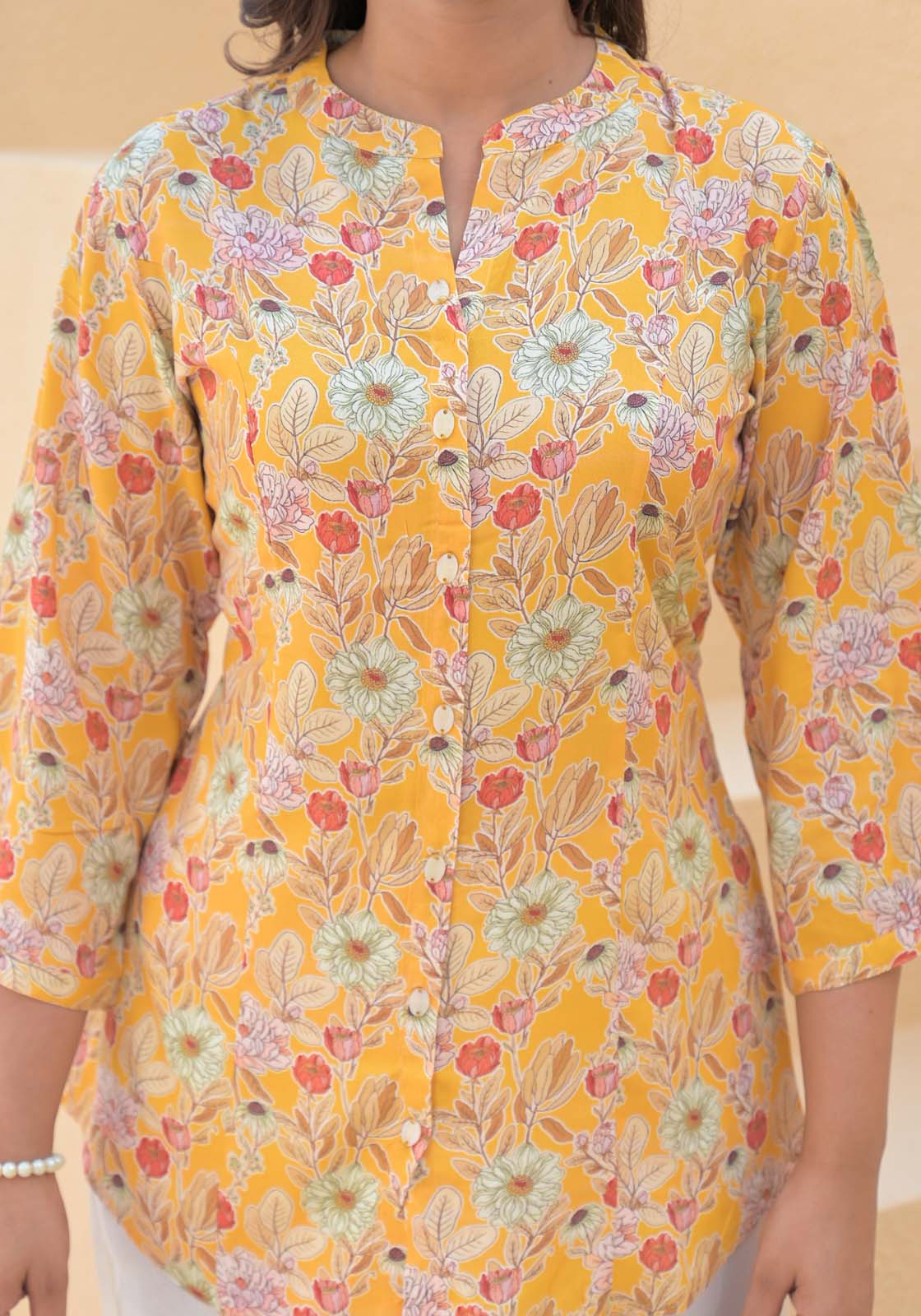Label Khoj Women's viscose rayon Printed Cord Set