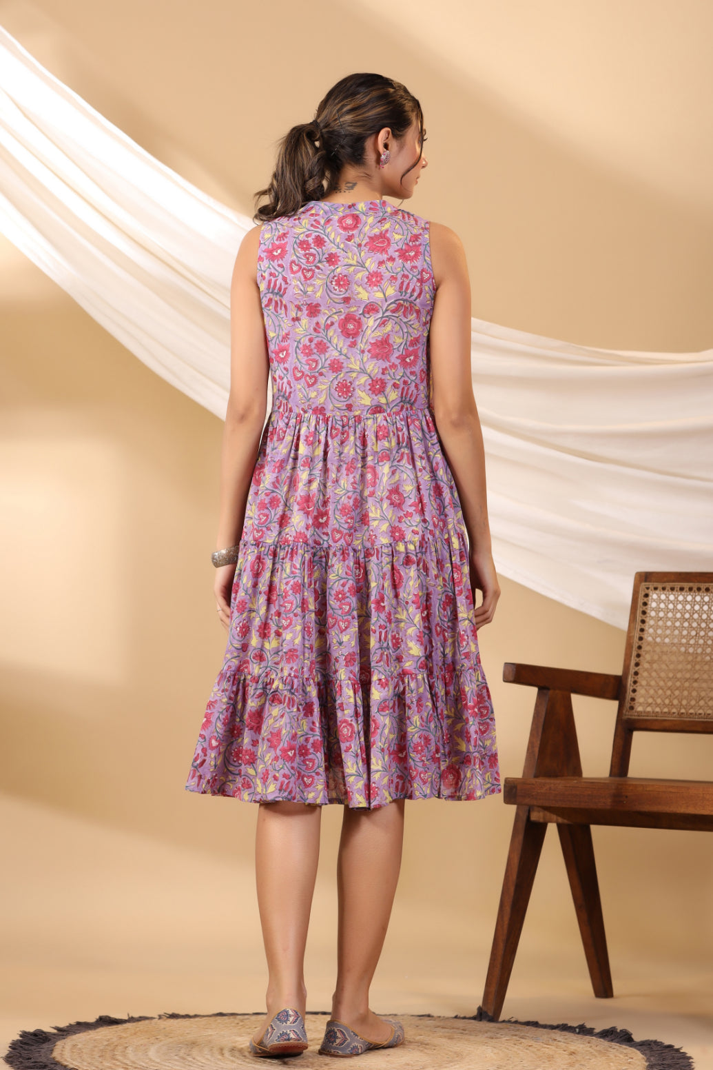 Lavender Tier Dress