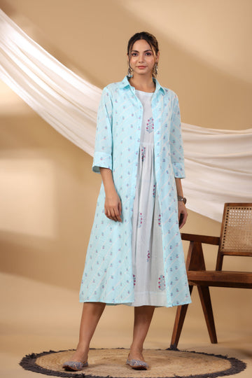 Artic Blue Double Dress
