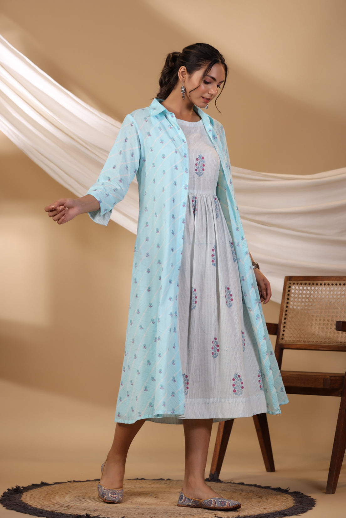 Artic Blue Double Dress
