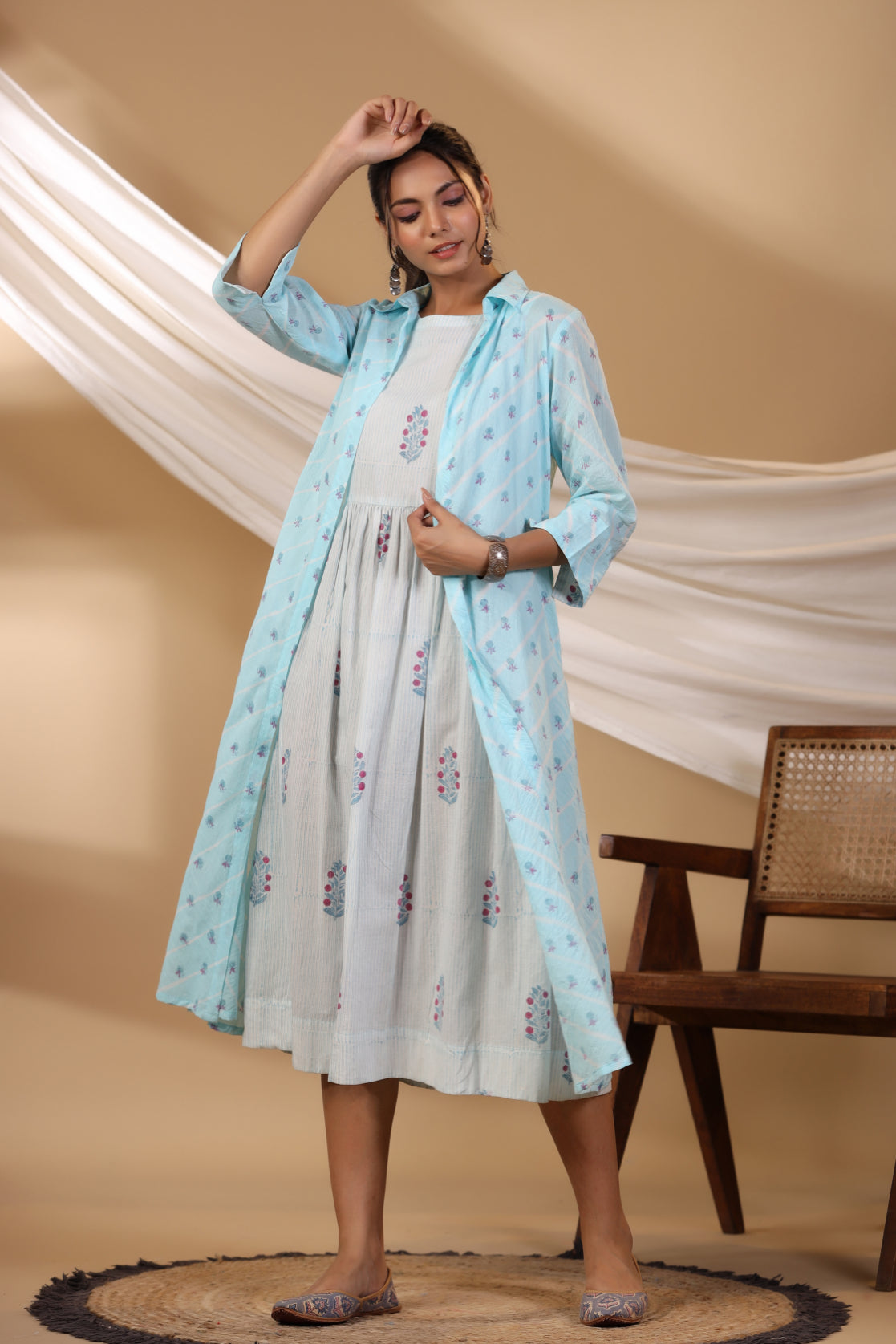 Artic Blue Double Dress