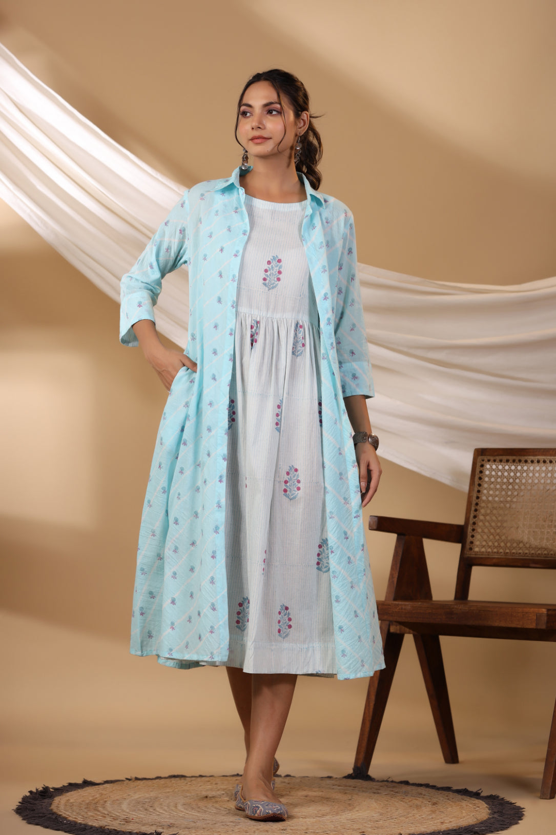 Artic Blue Double Dress