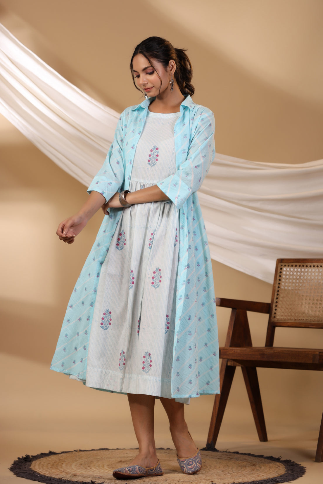 Artic Blue Double Dress