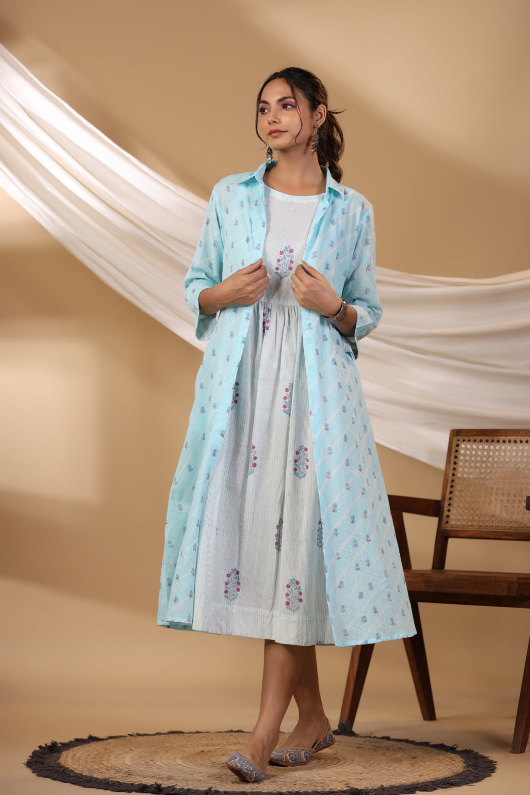 Artic Blue Double Dress