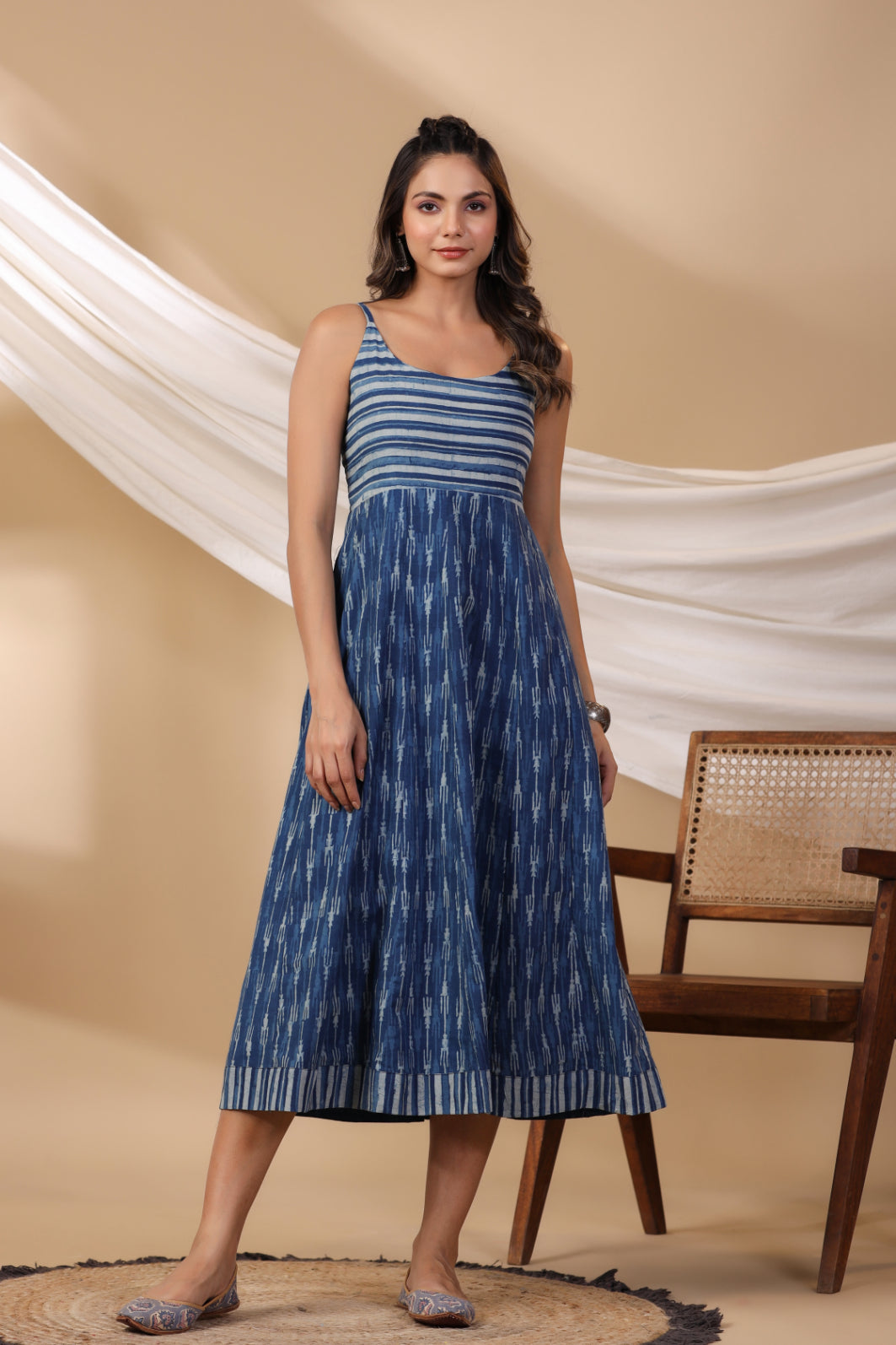 Indigo Spegatie Dress