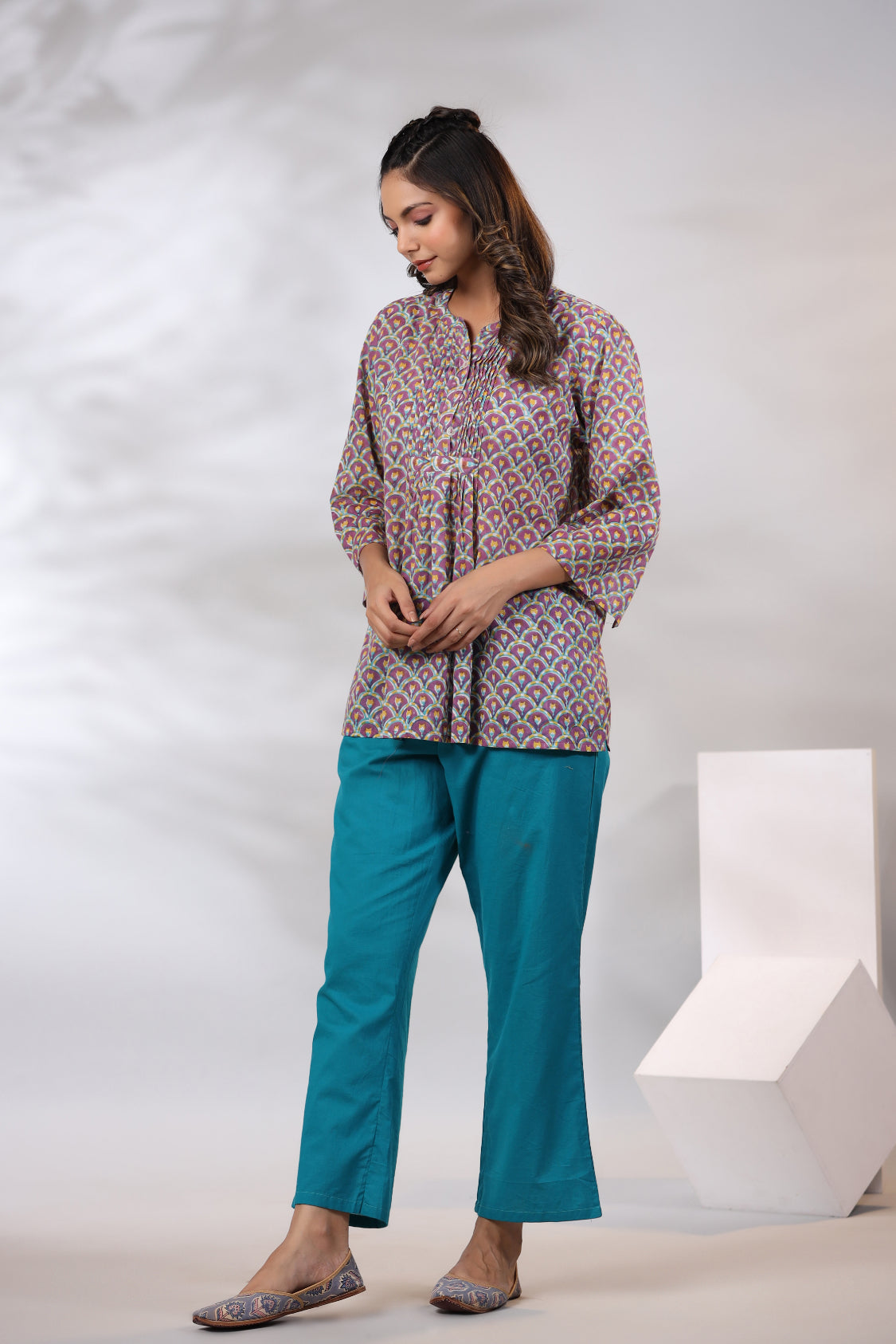 Mauve Shirt-Top