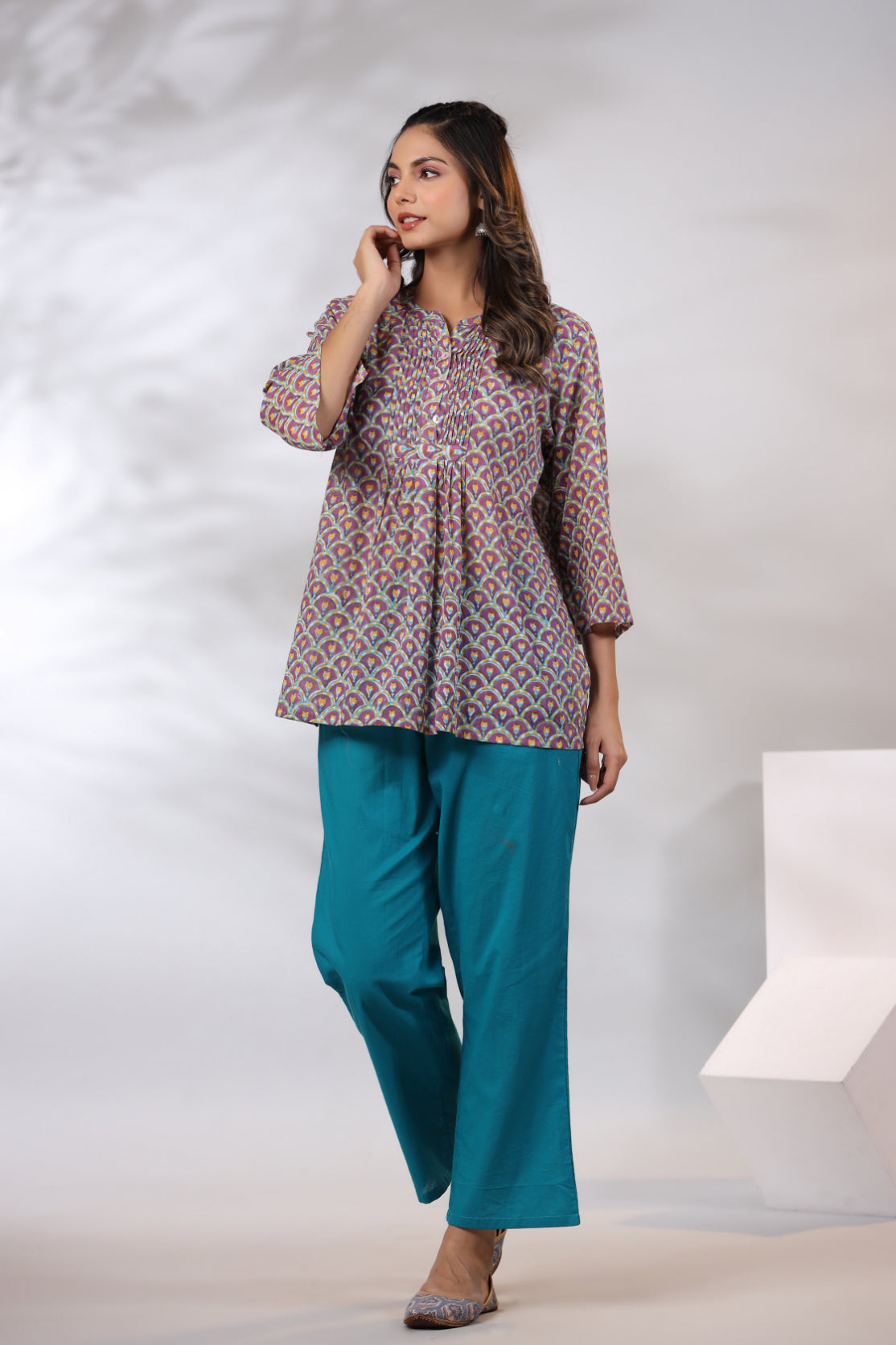 Mauve Shirt-Top