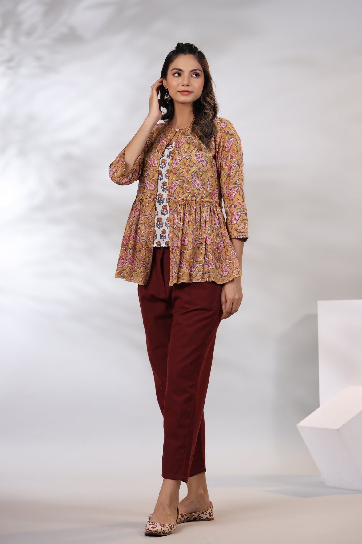Biscotti Brown Double Top
