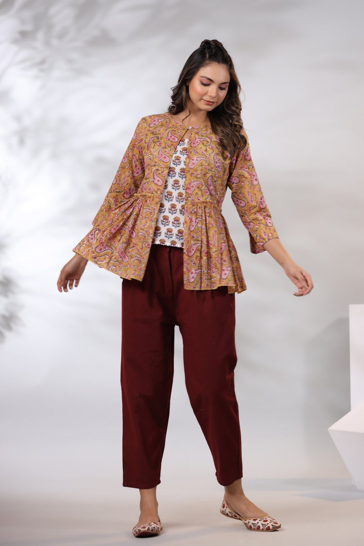 Biscotti Brown Double Top