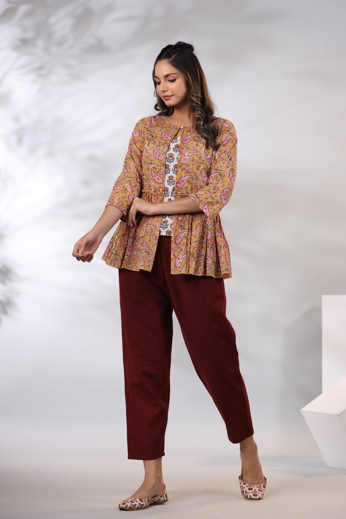 Biscotti Brown Double Top