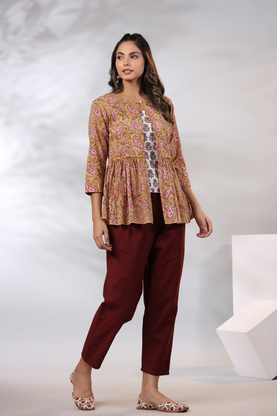 Biscotti Brown Double Top