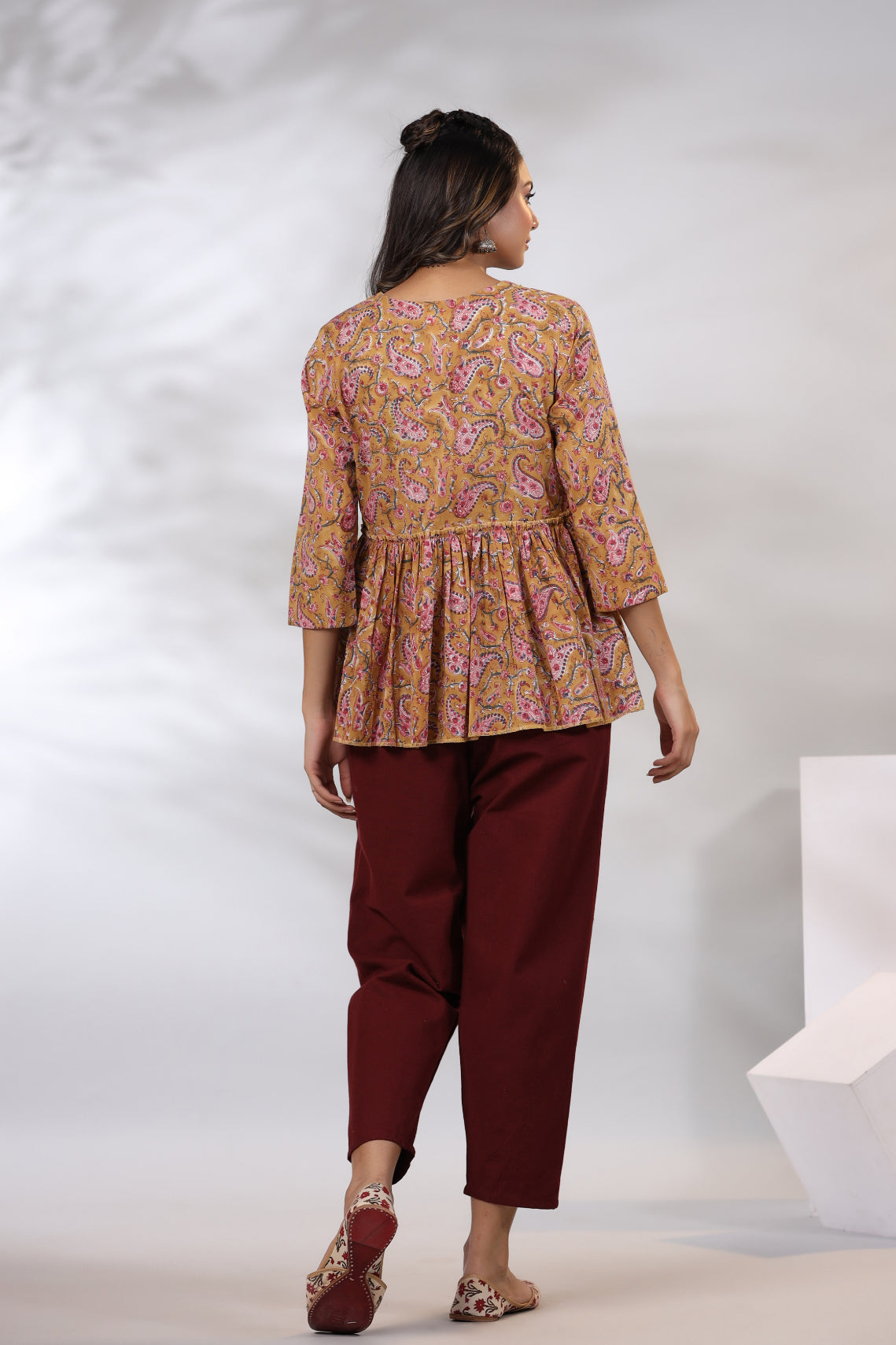 Biscotti Brown Double Top