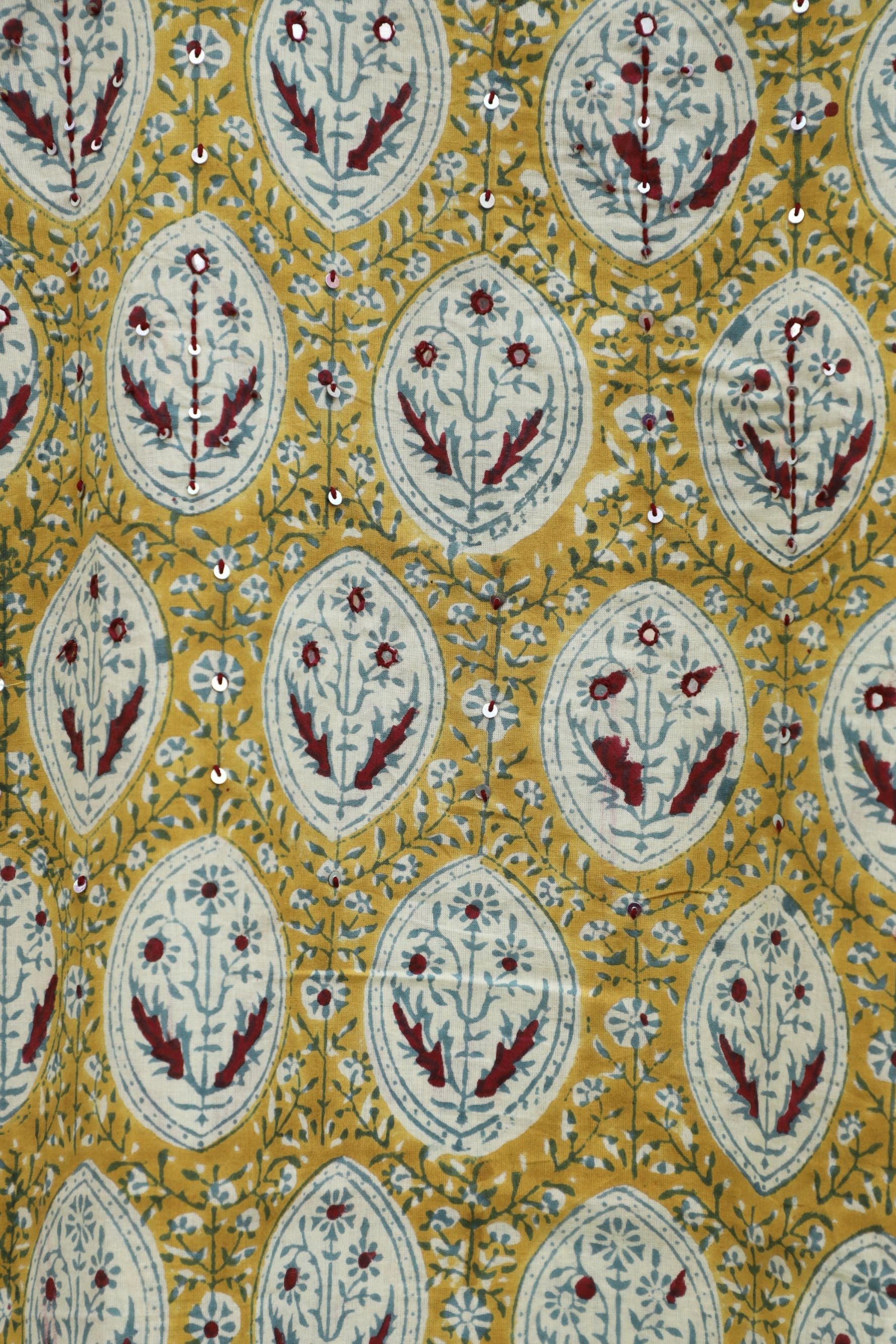 Mustard Straight Kurta