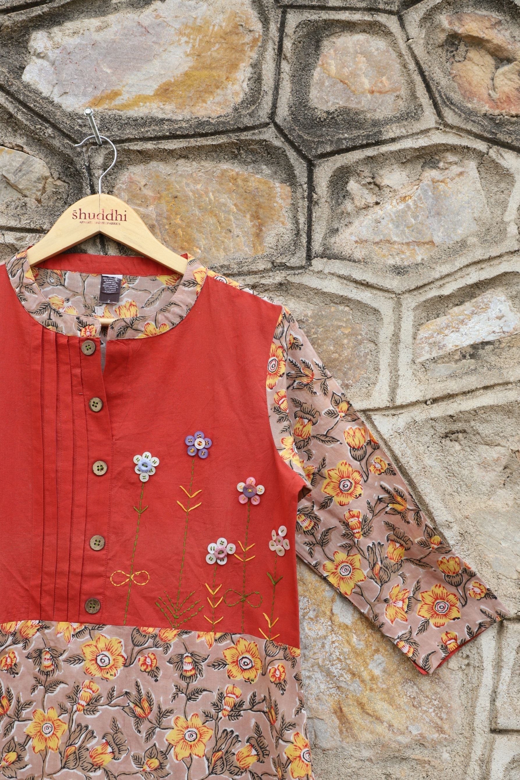 Sand Yellow Straight Kurta